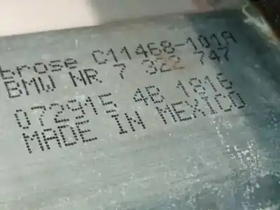 Автозапчасти б/у регулятор стекла заднего левого за bmw x3 (f25) sdrive 18 d ссылки oem iam 7322747  