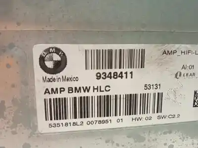 Автозапчасти б/у электронный модуль за bmw x3 (f25) sdrive 18 d ссылки oem iam 9348411  