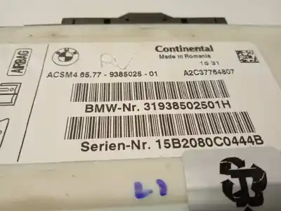Автозапчасти б/у блок управления подушками безопасности за bmw x3 (f25) sdrive 18 d ссылки oem iam 65779385025  