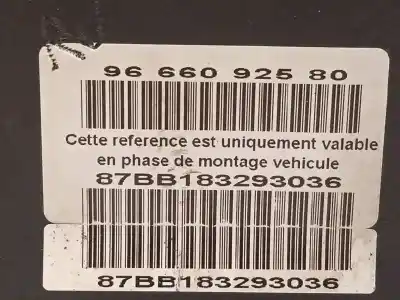 Second-hand car spare part abs for citroen c5 berlina 2.0 hdi fap cat (rhr / dw10bted4) oem iam references 9662131280 0265230731 