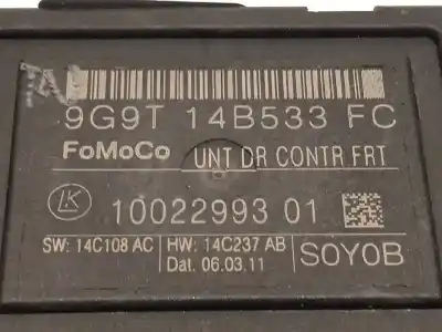 Автозапчастина б/у електронний модуль для ford s-max (ca1) titanium (03.2010->) посилання на oem iam 9g9t14b533fc  