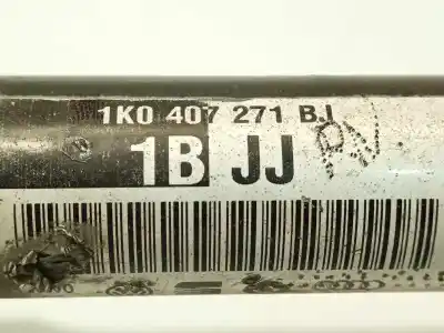 Автозапчастина б/у передня ліва трансмісія для volkswagen passat b6 variant (3c5) 2.0 tdi посилання на oem iam 1k0407271bj  
