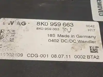 Second-hand car spare part electronic module for audi a6 lim. (4g2) 3.0 tfsi quattro oem iam references 8k0959663  