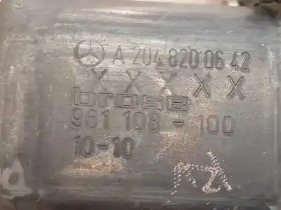 Автозапчасти б/у задний правый стеклорегулятор за mercedes-benz clase e (w212) lim. 250 cdi blueefficiency (212.003) ссылки oem iam a2048200642  