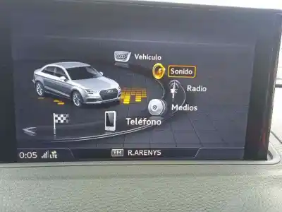 Recambio de automóvil de segunda mano de pantalla multifuncion para audi a3 sedán (8vm) * referencias oem iam 8v0857273p 8v0919604c 8v0857974e