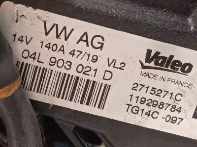 Автозапчастина б/у генератор для audi a3 sedán (8vm) * посилання на oem iam 04l903021d tg14c097 