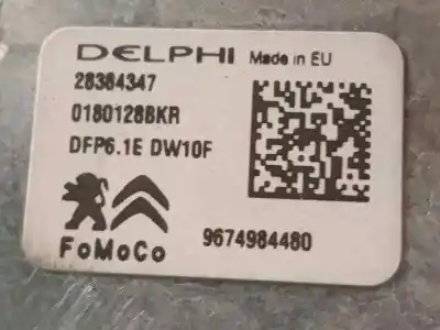Pièce détachée automobile d'occasion moteur complet pour peugeot 508 sw rxh références oem iam ah02  