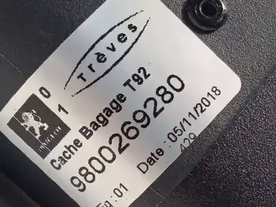 Pièce détachée automobile d'occasion plage arrière pour peugeot 308 sw style références oem iam 9800269280 98002692zd 