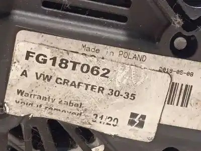 Автозапчасти б/у генератор за volkswagen crafter combi (2e) combi 35 batalla larga con techo alto ссылки oem iam 03l903023p fg18t062 