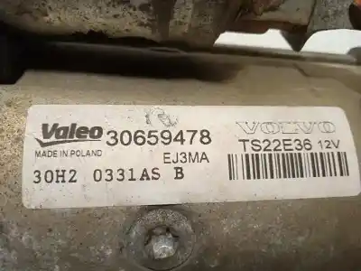 Peça sobressalente para automóvel em segunda mão motor de arranque por volvo v40 kinetic referências oem iam 30659478 ts22e36 