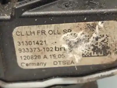 Автозапчастина б/у замок передніх дверей лівий для volvo v40 kinetic посилання на oem iam 31301421  