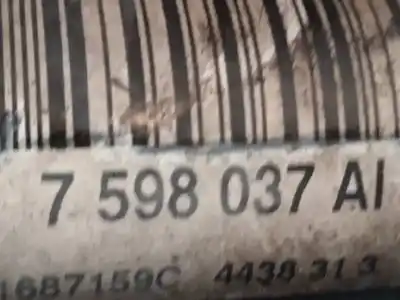 Автозапчасти б/у задняя левая трансмиссия за bmw x3 (f25) xdrive 20 d ссылки oem iam 7598037  33207598037