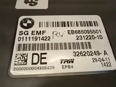 Автозапчасти б/у электронный модуль за bmw x3 (f25) xdrive 20 d ссылки oem iam 6850955 23122010 