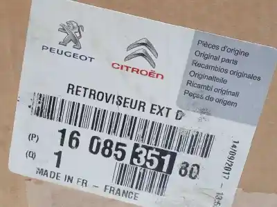 Peça sobressalente para automóvel em segunda mão espelho retrovisor direito por citroen ds4 * referências oem iam 1608535180  