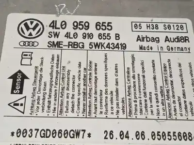 Автозапчастина б/у блок управління подушками безпеки для audi q7 (4l) 3.0 tdi посилання на oem iam 4l0959655 5wk43419 4l0910655b