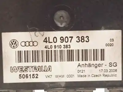 Second-hand car spare part electronic module for audi q7 (4l) 3.0 tdi oem iam references 4l0910383 4l0907383 