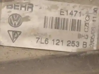 Автозапчастина б/у водяний радіатор для audi q7 (4l) 3.0 tdi посилання на oem iam 7l6121253b  