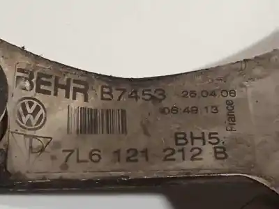 Автозапчастина б/у водяний радіатор для audi q7 (4l) 3.0 tdi посилання на oem iam 7l6121212b  