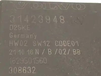 Peça sobressalente para automóvel em segunda mão módulo eletrônico por volvo v40 (2012->) 2.0 inscription [2.0 ltr. - 140 kw diesel cat] referências oem iam 31423948  