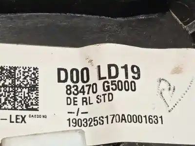 Автозапчасти б/у регулятор стекла заднего левого за kia niro i (de) 1.6 gdi hybrid ссылки oem iam 83470g5000 83450g5000 