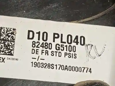 Piesă de schimb auto la mâna a doua mecanism acționare geam fațã dreapta pentru kia niro i (de) 1.6 gdi hybrid referințe oem iam 82480g5100 82460g5000 