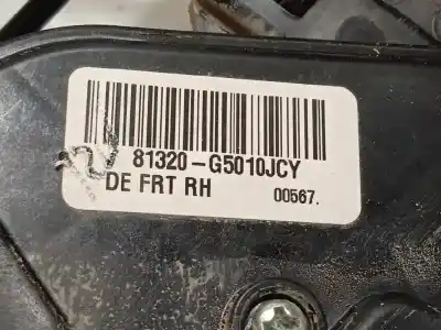 Автозапчасти б/у замок передней правой двери за kia niro i (de) 1.6 gdi hybrid ссылки oem iam 81320g5010 81320g5010jcy 
