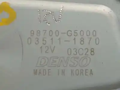 Автозапчасти б/у мотор заднего стеклоочистителя за kia niro i (de) 1.6 gdi hybrid ссылки oem iam 98700g5000 035111870 