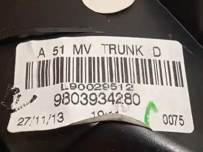 Pezzo di ricambio per auto di seconda mano luce di coda interna destra per citroen c3 collection riferimenti oem iam 9803934280  