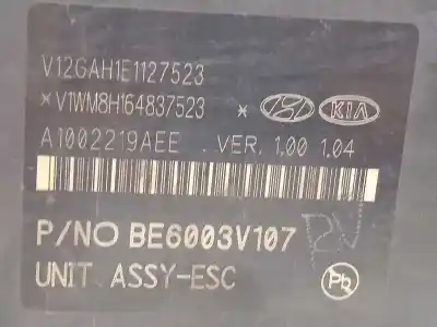 Peça sobressalente para automóvel em segunda mão abs por kia stonic (ybcuv) drive referências oem iam 58920h8250 mgh85adbh6013v103 be6003v107