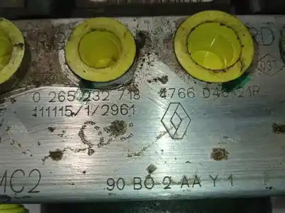 Pezzo di ricambio per auto di seconda mano abs per dacia logan 1.5 dci diesel cat riferimenti oem iam 476604621r 0265232718 0265801018