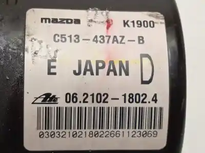 Автозапчастина б/у абс для mazda 5 (cw) luxury посилання на oem iam c513437azb 06210218024 28561209013