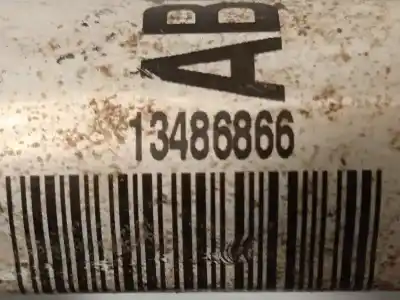 Peça sobressalente para automóvel em segunda mão transmissão dianteira esquerda por opel corsa e business referências oem iam 13486866  
