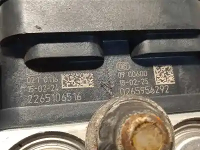 Second-hand car spare part abs for opel corsa e expression oem iam references 39002554 269539 0265956292