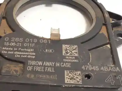 Автозапчастина б/у датчик куту повороту для nissan pulsar (c13) acenta посилання на oem iam 479454ba0a 0265019061 