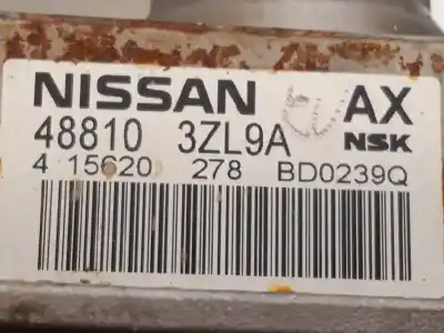 Second-hand car spare part steering column for nissan pulsar (c13) acenta oem iam references 488103zl9a  