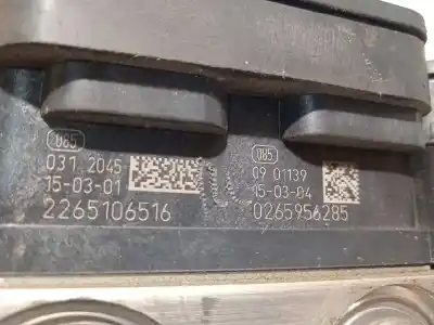 Pezzo di ricambio per auto di seconda mano abs per dacia duster laureate 4x2 riferimenti oem iam 476608845r 269634 0265956285