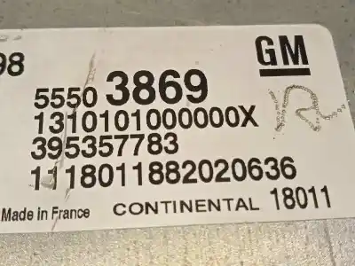 Second-hand car spare part ecu engine control for opel astra k (b16) 1.6 cdti (68) oem iam references 55503869 395357783 