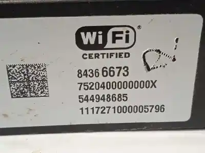 Second-hand car spare part electronic module for opel astra k (b16) 1.6 cdti (68) oem iam references 84366673  