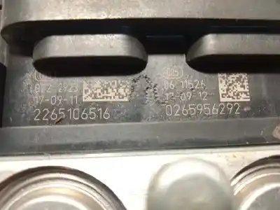 Pezzo di ricambio per auto di seconda mano abs per opel corsa e selective riferimenti oem iam 39084530 269871 0265956292