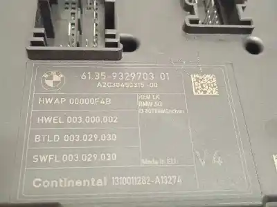 Second-hand car spare part electronic module for bmw serie 1 lim. (f21) 116d efficientdynamics edition oem iam references 61359329703 a2c30450315 