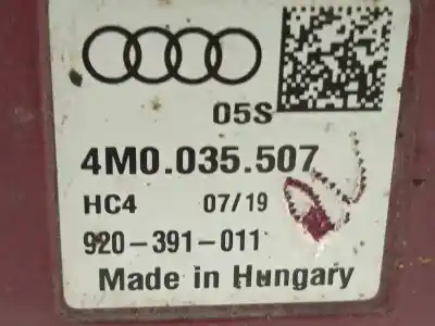 Автозапчастина б/у антена для audi q5 (fyb) 40 tdi quattro básico посилання на oem iam 4m0035507  