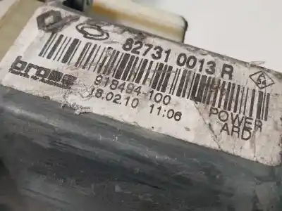 Second-hand car spare part rear right window regulator for renault fluence 1.5 dynamique [1.5 ltr. - 78 kw dci diesel] oem iam references 827200016r 827300013r 