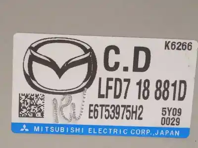 Автозапчасти б/у блок управления двигателем за mazda 5 (cr) 2.0 (crew) ссылки oem iam lfd718881d e6t53975h2 