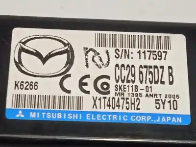 Second-hand car spare part electronic module for mazda 5 (cr) 2.0 (crew) oem iam references cc29675dzb x1t40475h2 