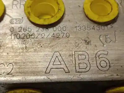 Second-hand car spare part abs for opel meriva b cosmo oem iam references 13354301 0265238000 0265950820