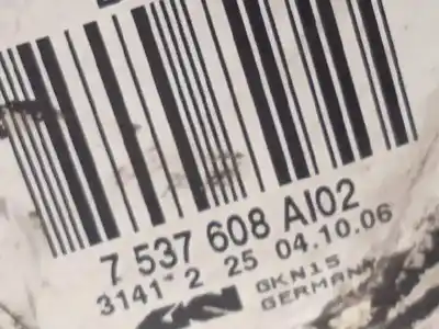 Peça sobressalente para automóvel em segunda mão transmissão traseira direita por bmw x3 (e83) 2.0d referências oem iam 7537608  