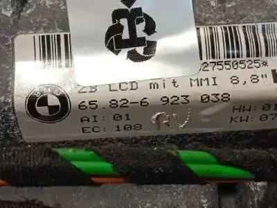 Second-hand car spare part multifunction display for bmw serie 7 (e65/e66) 745i oem iam references 65826923038 6923038 