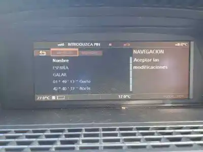 Second-hand car spare part multifunction display for bmw serie 7 (e65/e66) 745i oem iam references 65826923038 6923038 