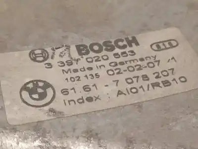 Peça sobressalente para automóvel em segunda mão motor do limpa para brisas por bmw serie 7 (e65/e66) 745i referências oem iam 61617078207 3397020553 6922987