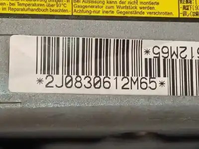 Recambio de automóvil de segunda mano de airbag delantero izquierdo para toyota avensis (t27) executive referencias oem iam 2j0830612m65  